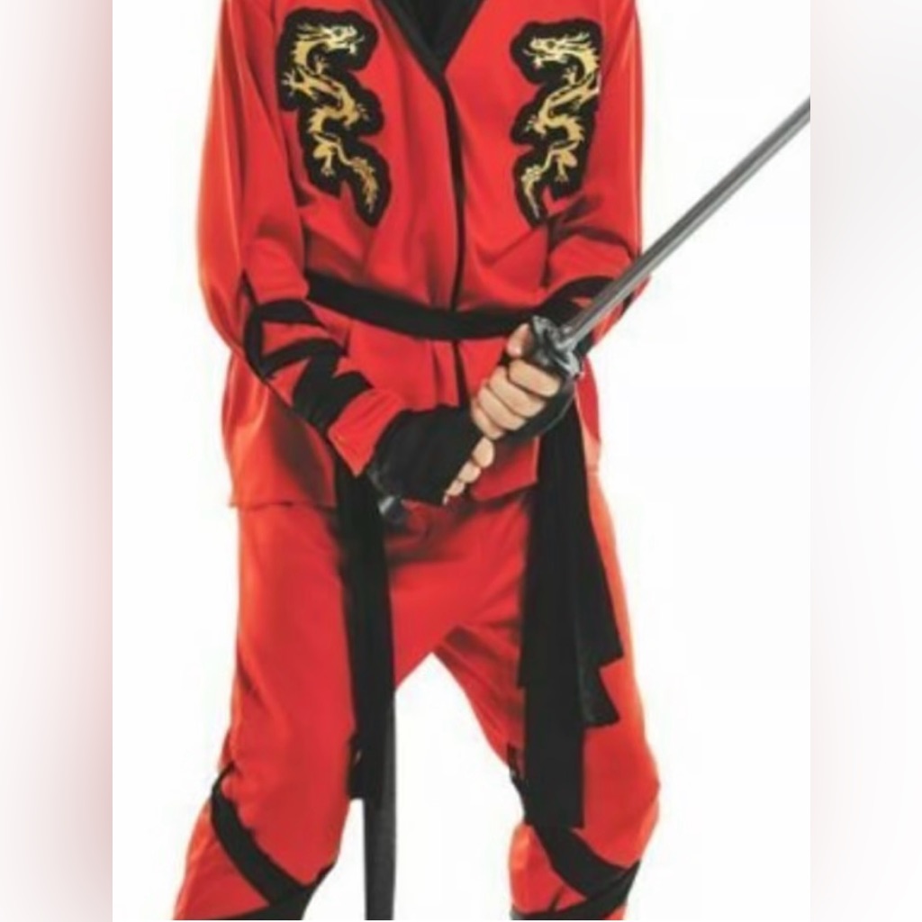 Halloween Costumes Red Ninja